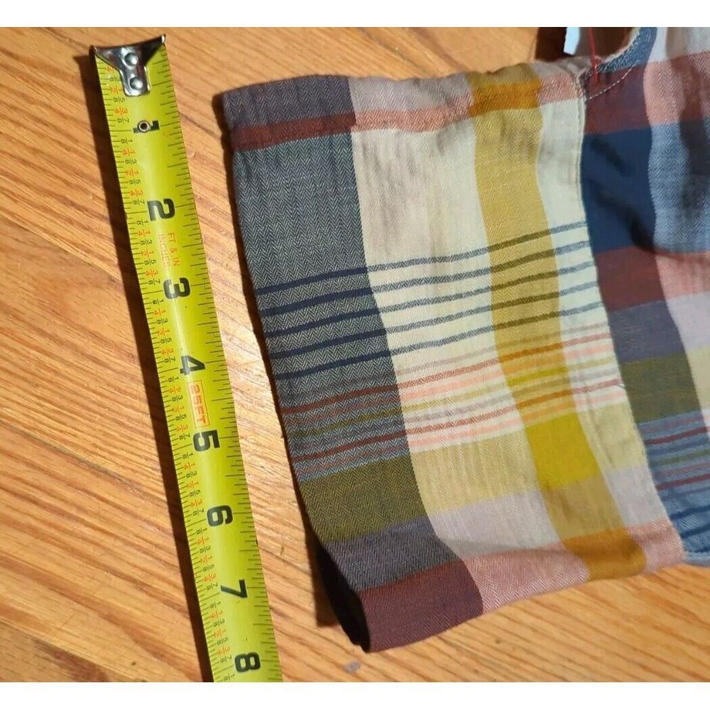 youth carhartt button short sleeve‎ plaid print short sleeve, xl, multi color - Picture 13 of 16